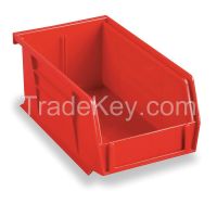 AKRO-MILS 30210RED F8648 Hang/Stack Bin 5-3/8 x 4-1/8 x 3 Red