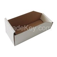 APPROVED VENDOR 6GDR3 Corrugated Shelf Bin W 6-1/4 Hopper