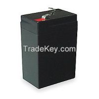 APPROVED VENDOR 2UKJ2 Battery Sealed Lead Acid 6V 4Ah Faston