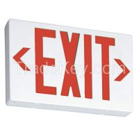 ACUITY LITHONIA EXR EL Exit Sign, 3.8W, Red, 2 Faces