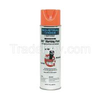 INDUSTRIAL CHOICE 247835 Marking Paint, Fluorescent Orange, 17 oz.