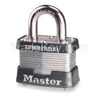 MASTER LOCK 3 Padlock KD 3/4 In H 4 Pin Steel