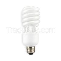 LUMAPRO 2CUU2 Screw-In CFL, Non-Dimmable, 6500K, 23W