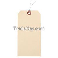 APPROVED VENDOR 4X886 Wire Tag Natrl Kraft Paper Blank Pk 1000