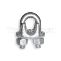 APPROVED VENDOR  4DV39   Wire Rope Clip U-Bolt 1/2In Forged Steel