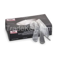 CONDOR 3BA41 D1851 Disposable Gloves Vinyl M Clear PK100
