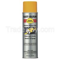 RUST-OLEUM 2348838 Inverted Striping Paint, Yellow, 18 oz.