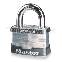 MASTER LOCK 15 Padlock KD 1-1/4 In H 5 Pin Boron Alloy