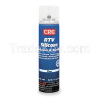 CRC 14055 RTV Silicone Sealant, 7.25 oz Tube, Clear