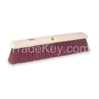 TOUGH GUY 1A846 Push Broom Maroon Synthetic Garage