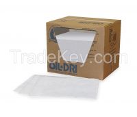 OIL-DRI   L90904    Absorbent Pads White 19 in L PK 100