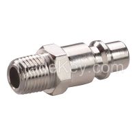 SPEEDAIRE 30E703 Coupler Plug (M)NPT 1/4 Steel