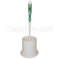 LIBMAN 34 Round Toilet Bowl Brush w/Cup Caddy