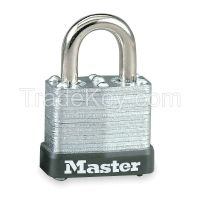 MASTER LOCK  105KA  Padlock, KA, 1/2 In H, Steel