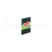 SCOTCH-BRITE  220  Scouring Pad Green 6In L 3-7/8In W PK24