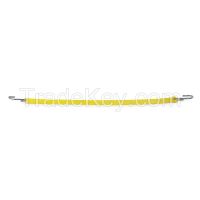 THE PERFECT BUNGEE B36Y D7732 Bungee Strap S-Hook 36 In.L Yellow