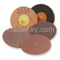 3M 22400  Locking Disc, AlO, 2in, 60 Grit, TR, PK50