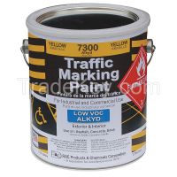 RAE  7300-01    Traffic Marking Paint, Yellow, 1 gal.