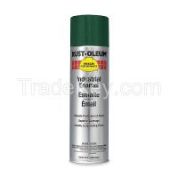 RUST-OLEUM    V2137838  Spray Paint, Dark Green, 15 oz.