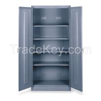 TENNSCO   7824MGY   F0305 Storage Cabinet 22 ga. 78 in H 36 in W