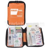 APPROVED VENDOR 54601 First Aid Kit Bulk Orange 43 Pcs 25 Ppl