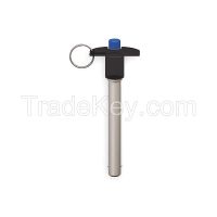 INNOVATIVE COMPONENTS  3JCX9    T Handle Lock Pin, 3,3/8,2 In Alum