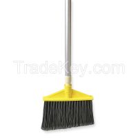 RUBBERMAID  FG638500GRAY    Angle Broom 58 in OAL 6-3/4In. Trim L