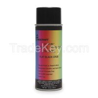 SKILCRAFT 01D4-390 Spray Paint, Black, 10 oz.