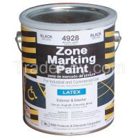 RAE   4928-01  Zone Marking Paint, Black, 1 gal.