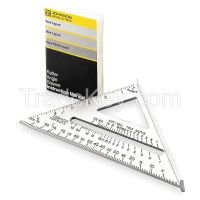 JOHNSON RAS1 Rafter Angle Square 7 In Aluminum