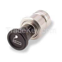 VICTOR   05142-8   Long Knob Pop Out Lighter Black/Silver