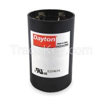 DAYTON   2MEU6  Motor Start Capacitor, 430-516 MFD, Round