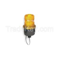 FEDERAL SIGNAL LP3M-120A Low Profile Warning Light, Strobe, Amber