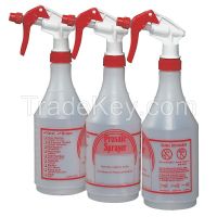 CONTINENTAL  902-3    Prprntd TrIgger Btl, 24oz, Red/Wht/Clr, PK3