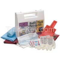 FIRST AID ONLY 3XKW9 Biohazard Spill Kit, Carrying Case, White