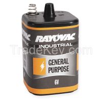 RAYOVAC 6V-GP Lantern Battery, Industril, 6V, Spring Term