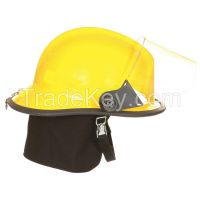  FIRE-DEX  911H712    D9847 Fire Helmet Yellow Modern