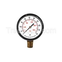 APPROVED VENDOR 4FLR5 D1334 Pressure Gauge Test 1-1/2 In