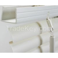 BATTALION 2ZGF8 Mini Blinds L 72 In W 25 In White