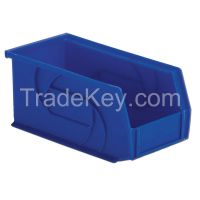 LEWISBINS PB1055Blue Hang and Stack Bin 10-7/8 In L Blue