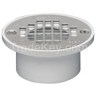 OATEY 43583 Drain 5 In Dia White PVC Fits 3 or 4 In 