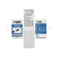 LEM IPWM1 Wire Marker Book Legend 0 To 9 