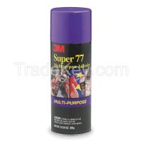 3M Super 77 Adhesive, Spray, 10 oz., Net 7.33 oz.