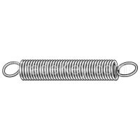 APPROVED VENDOR  1MZX6    Ext Spring, Utility, Stl, 1 OAL, 1/4 OD, PK12