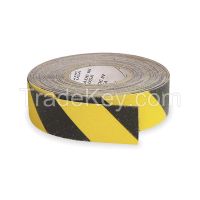 WOOSTER PRODUCTS   YBS.0460R    Antislip Tape, Black/Yellow, 4Inx60ft