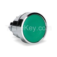 SCHNEIDER ELECTRIC ZB4BA3 Non-Illum Push Button Operator, Green