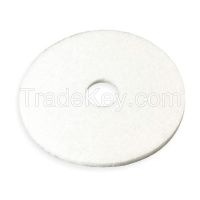 ABILITY ONE 7910015017027 Polishing Pad 20 In White PK 5 ABILITY ONE 7910015017027