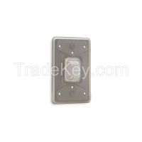 HUBBELL WIRING DEVICE-KELLEMS HBL1795 Cover Silicone Bubble Gray HUBBELL WIRING DEVICE-KELLEMS HBL1795