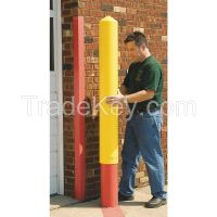 APPROVED VENDOR 1736 Post Sleeve 6 In Dia. 56 In H Yellow APPROVED VENDOR 1736