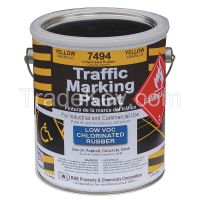 RAE 7494-01 Traffic Marking Paint, Yellow, 1 gal.